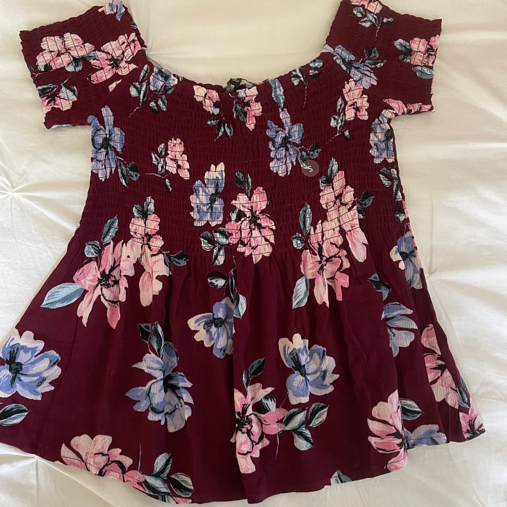 Ruched Off the Shoulder Top